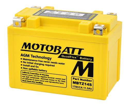 Motobatt mbtz14s 12v - 12v, agm
