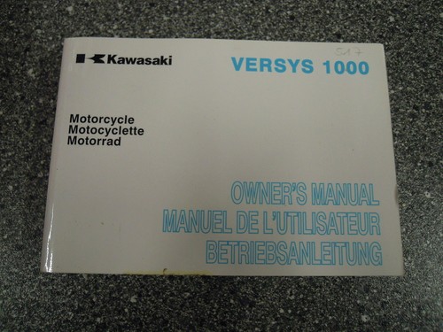 Bedienungsanleitung kawasaki - bedienungsanleitung,
