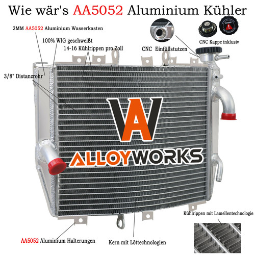 Aluminium rennsport kühler - rennsport,