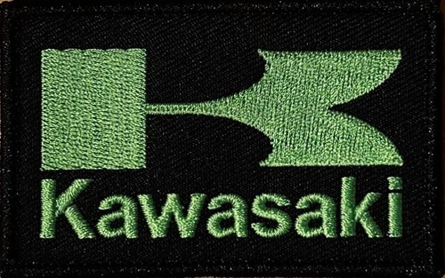 Kawasaki aufnäher badge patch - badge,